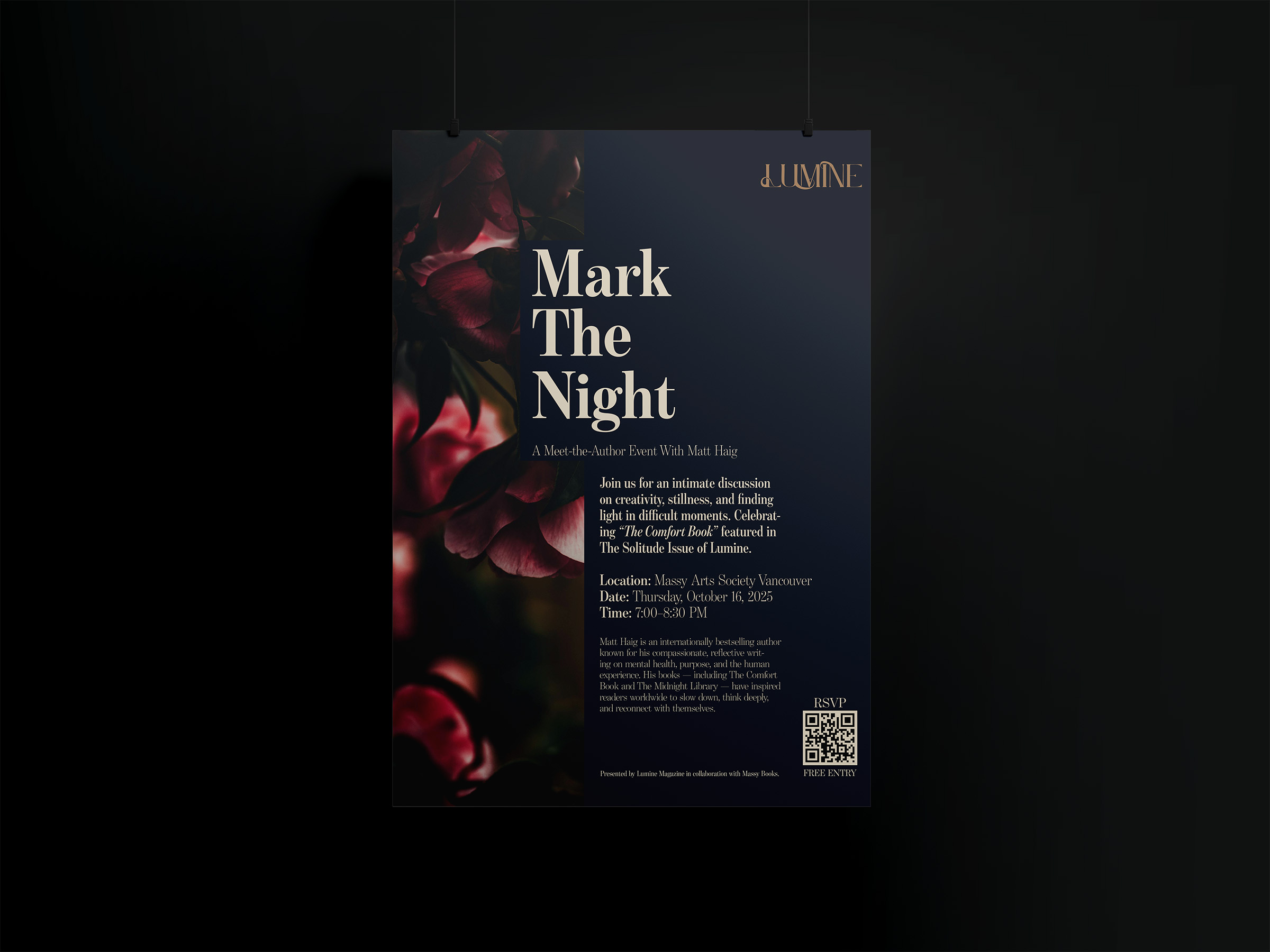 Lumine event poster