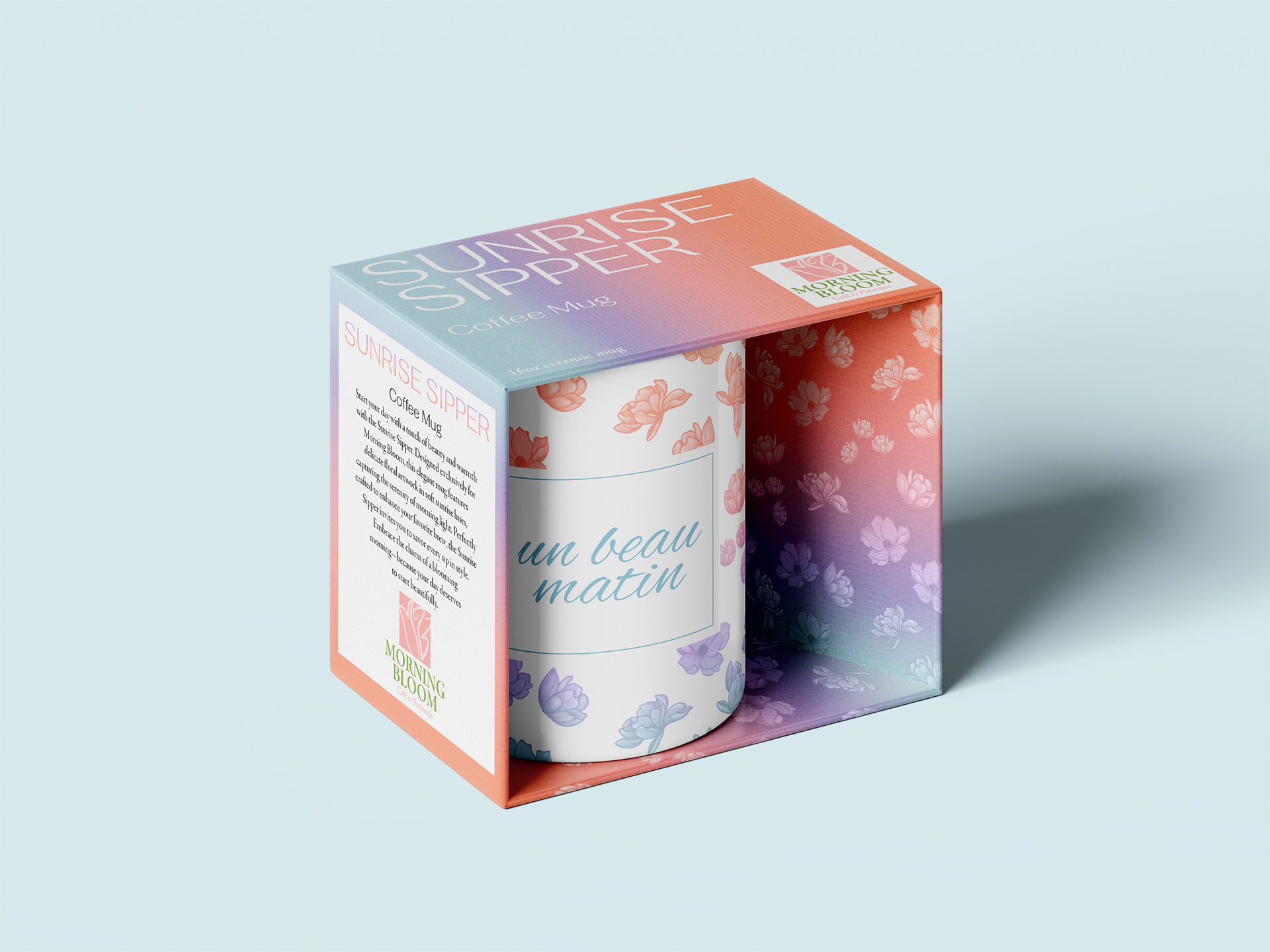 Morning Bloom packaging